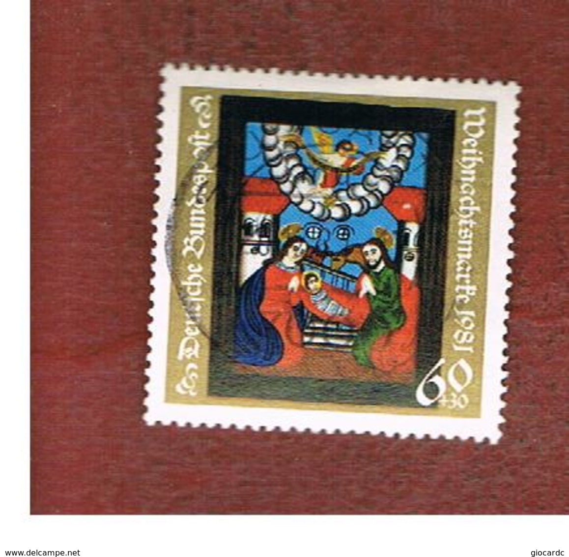 GERMANIA (GERMANY) - SG 1977  - 1981 CHRISTMAS  -   USED - Used Stamps