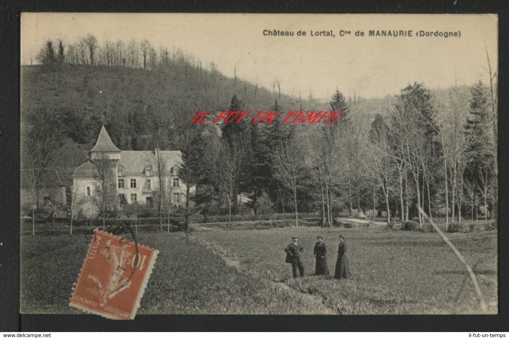 24 COMMUNE DE MANAURIE - Château De LORTAL - CPA UNIQUE - Autres & Non Classés