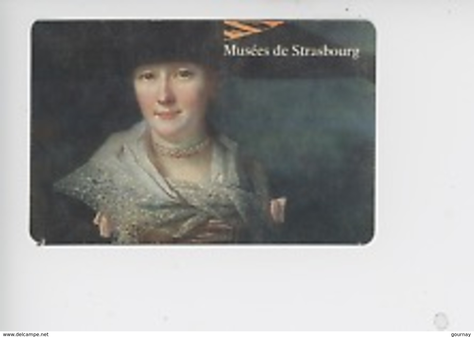 Ticket : Nicolas De Largillière La Belle Strasbourgeoise 1703 - Détail (Strasbourg) - Tickets - Vouchers