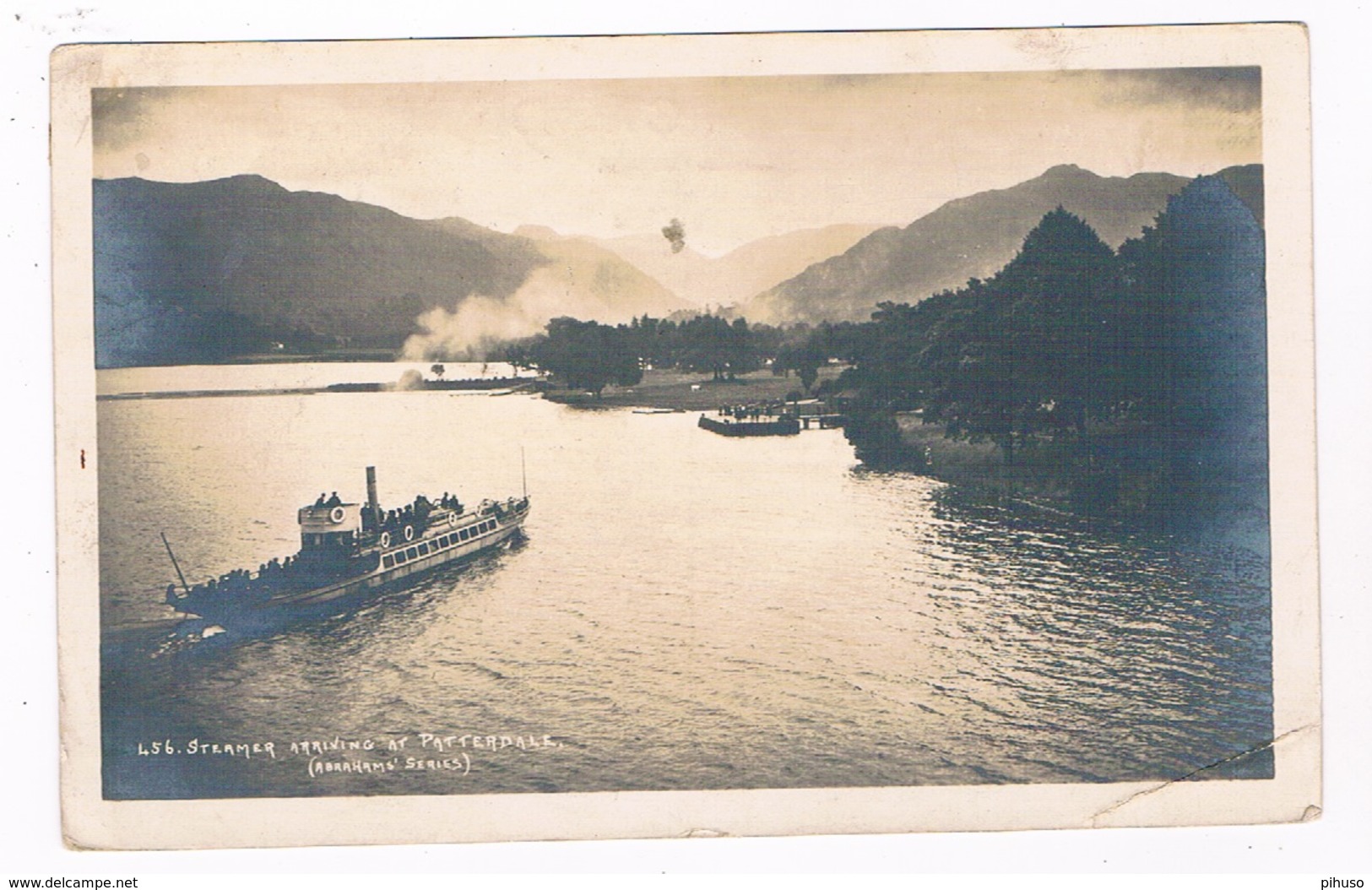 UK-3223  PATTERDALE : Steamer Arriving - Patterdale