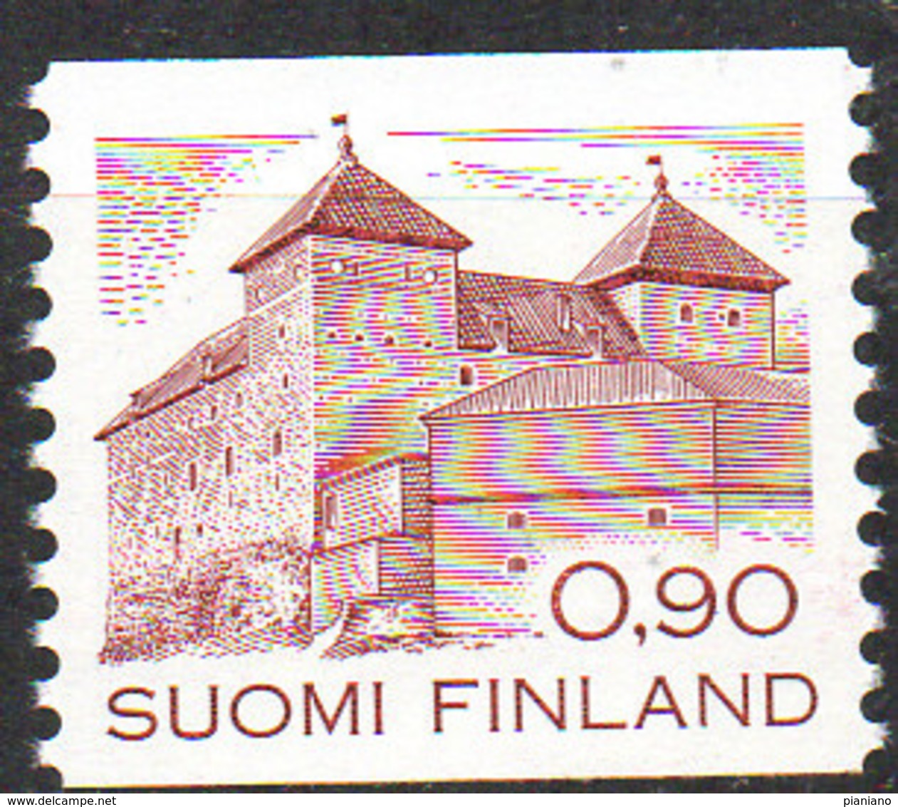 PIA - FINLANDIA - 1982 - Veduta Del Castello Medievale Di Hame   - (Yv 855A) - Castelli