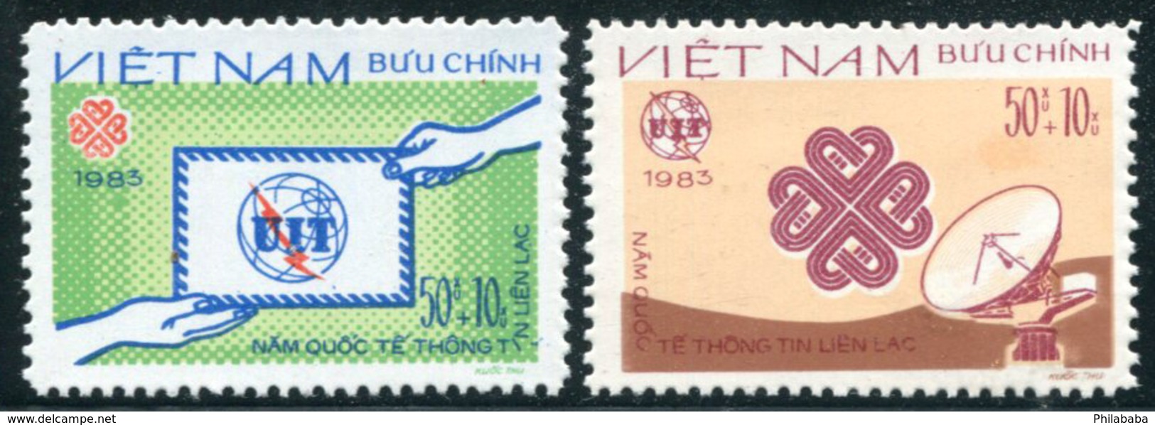 Vietnam 1983  YT 468-469 ; Mi# 1381-82 (*) MNG - Vietnam