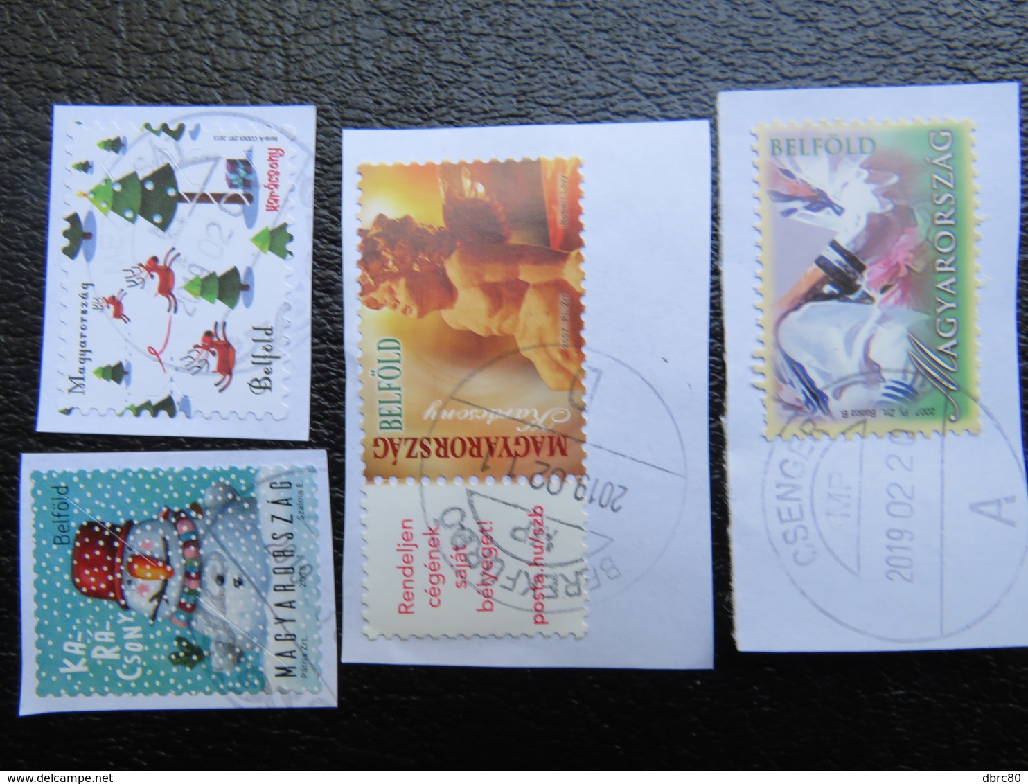 Hungary, Christmas, Natal, Noel, Navidad, Inland Definitives, 2018 - Used Stamps