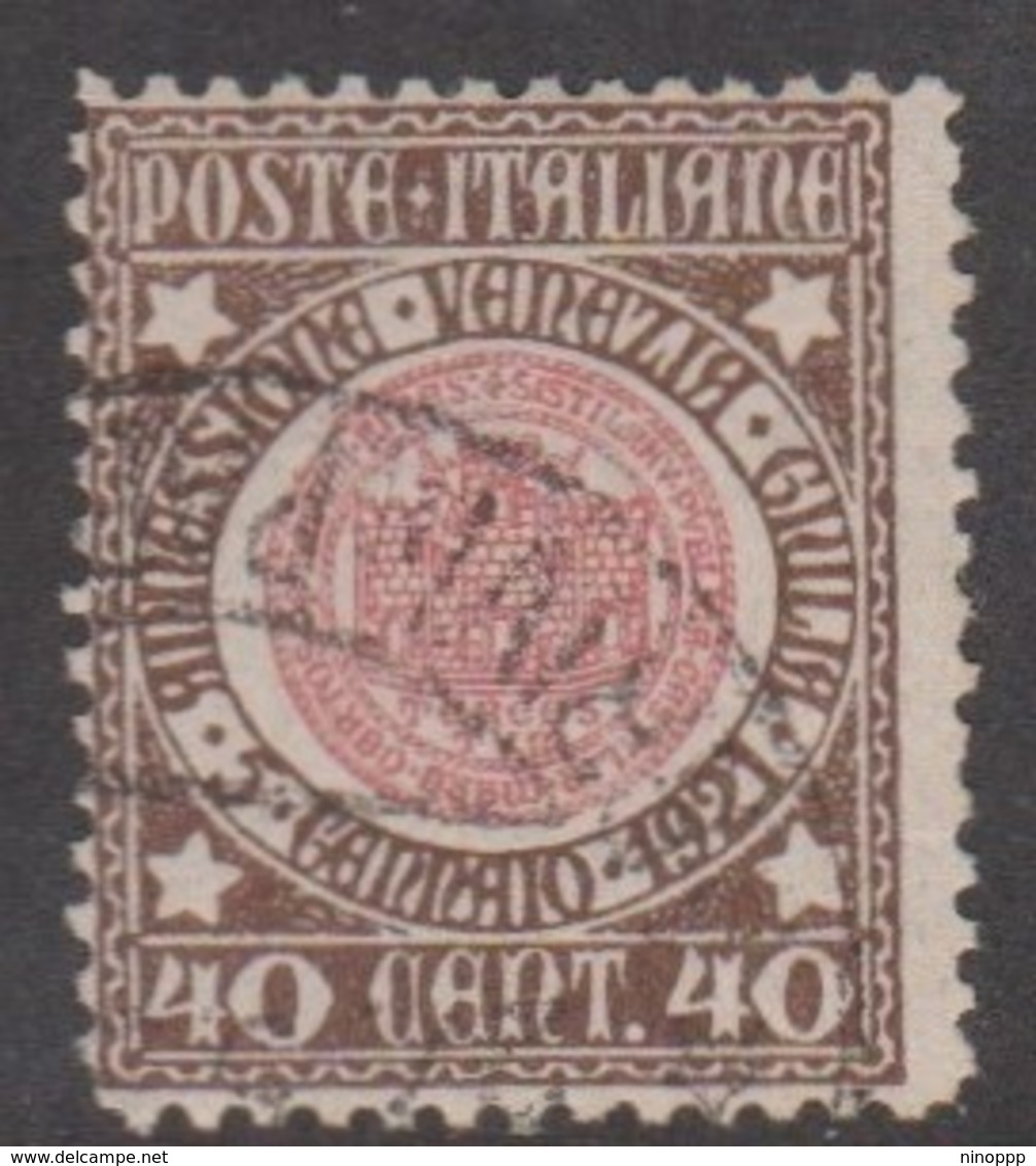 Italy S 115 1921 Annexion Of Venezia Giulia, 40c Brown And Rose, Used - Used