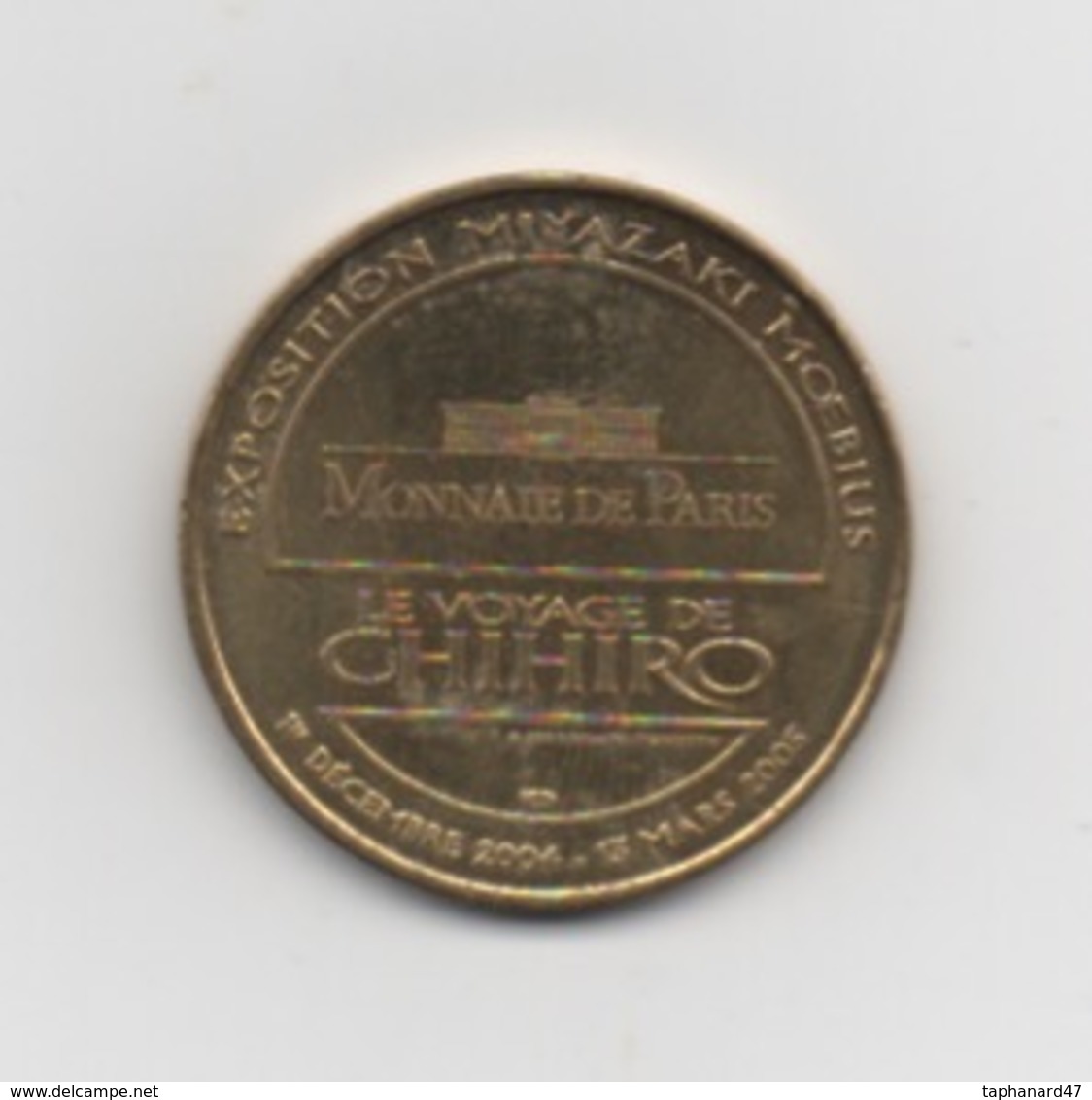 Jeton Touristique. Monnaie De Paris : Le Voyage De Chihiro . 2004. - 2004