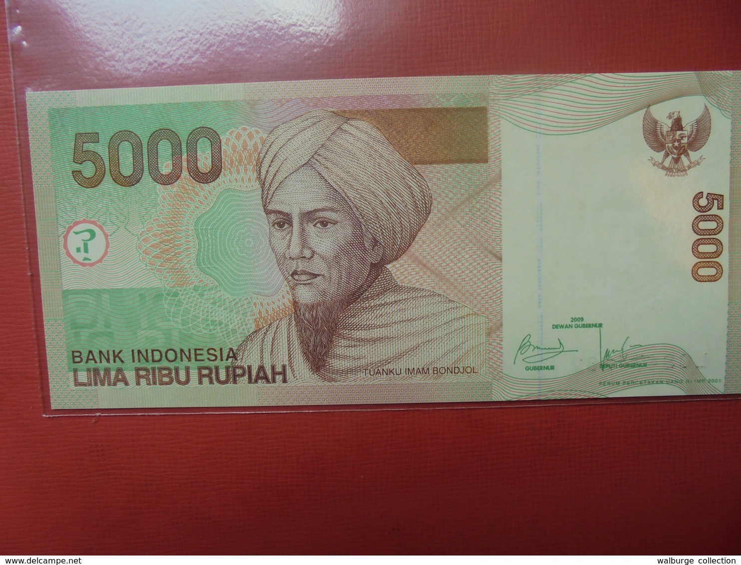 INDONESIE 5000 RUPIAH 2009 PEU CIRCULER/NEUF - Indonesia