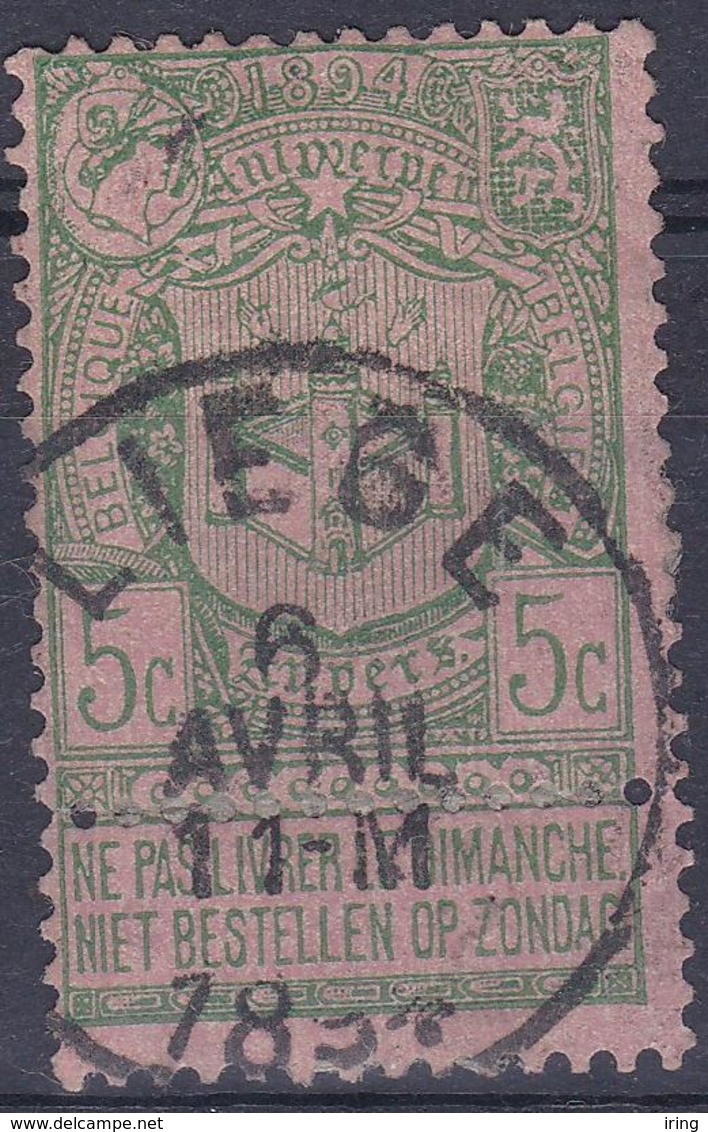 68 Stempel Liege - 1894-1896 Expositions