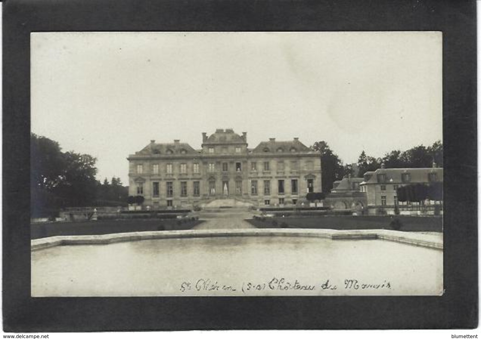 CPA Essonne 91 Saint Chéron Chateau Du Marais Carte Photo RPPC Non Circulé - Saint Cheron