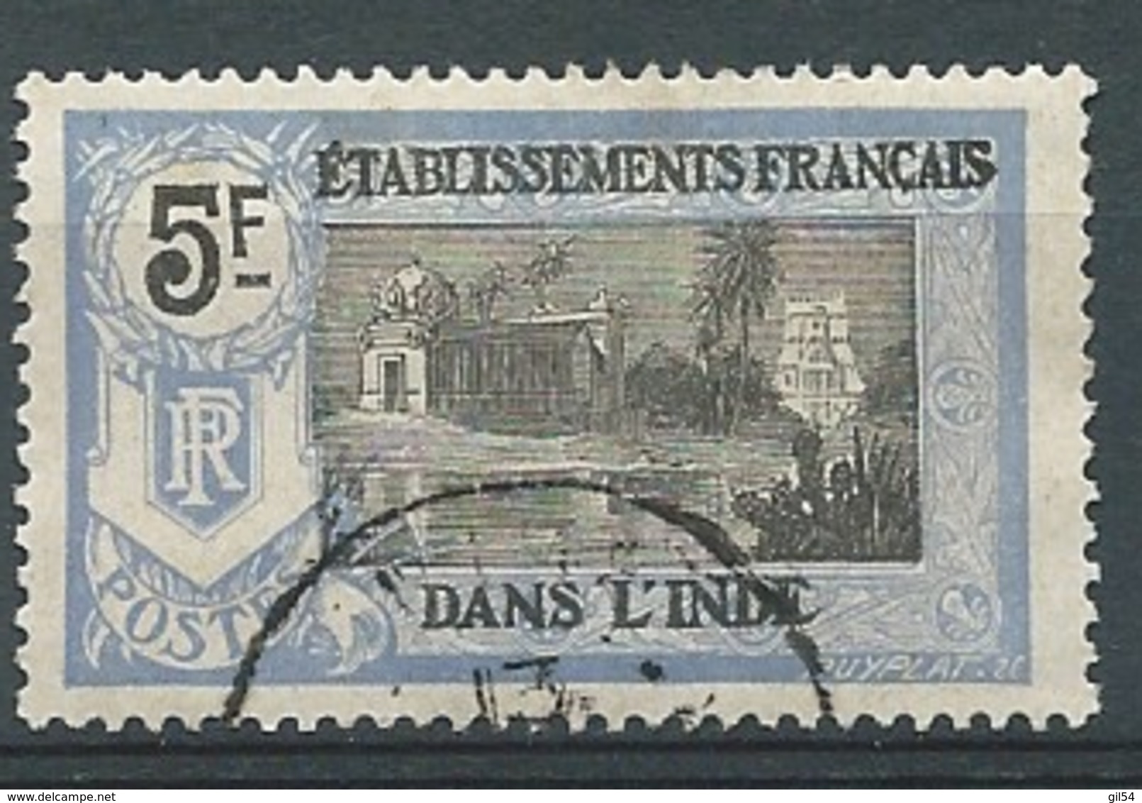 Inde Française   --  Yvert N°  42  Oblitéré   Bce 20811 - Used Stamps