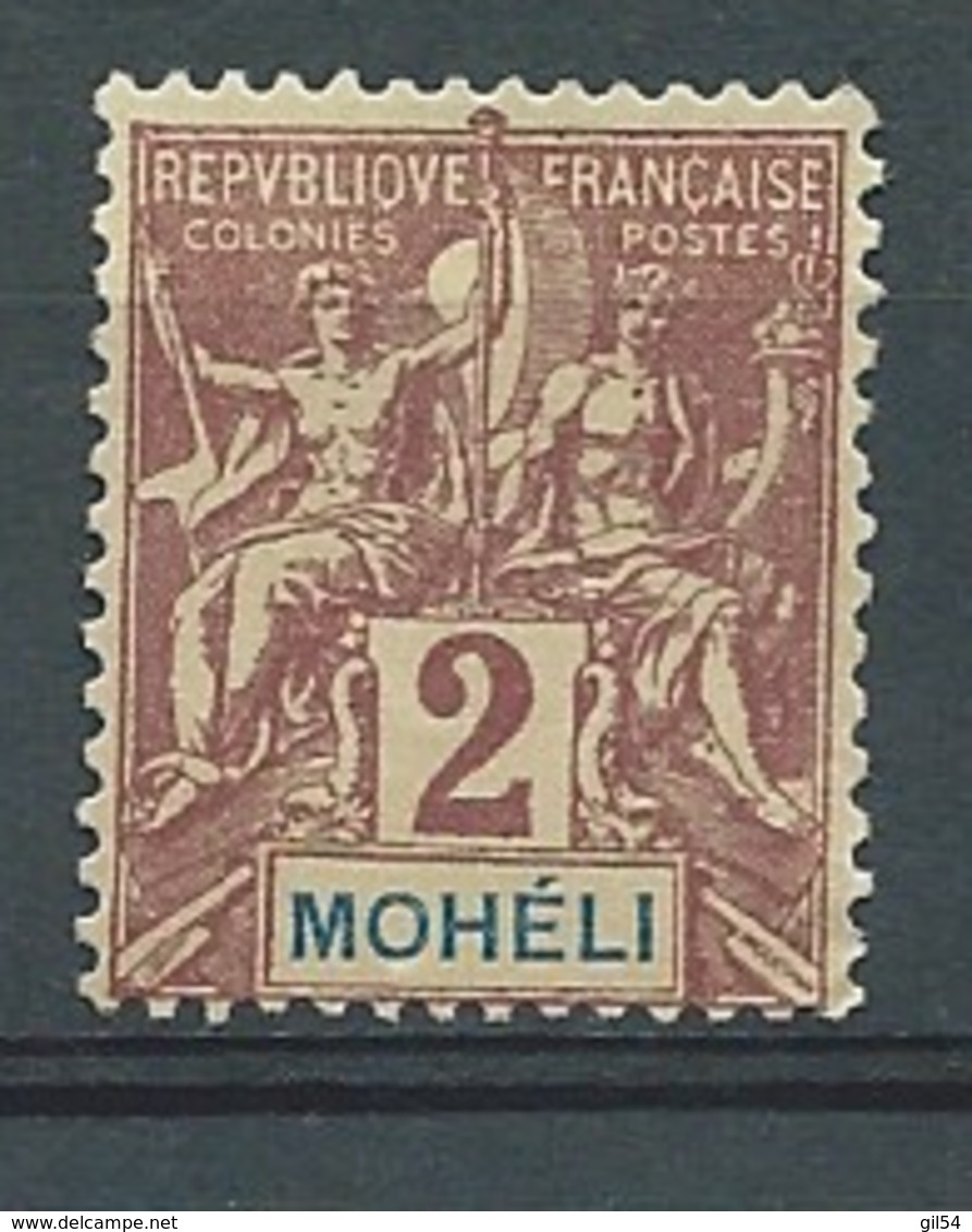 Moheli -  -  Yvert N°  2  (  * )  Bce 20829 - Ungebraucht