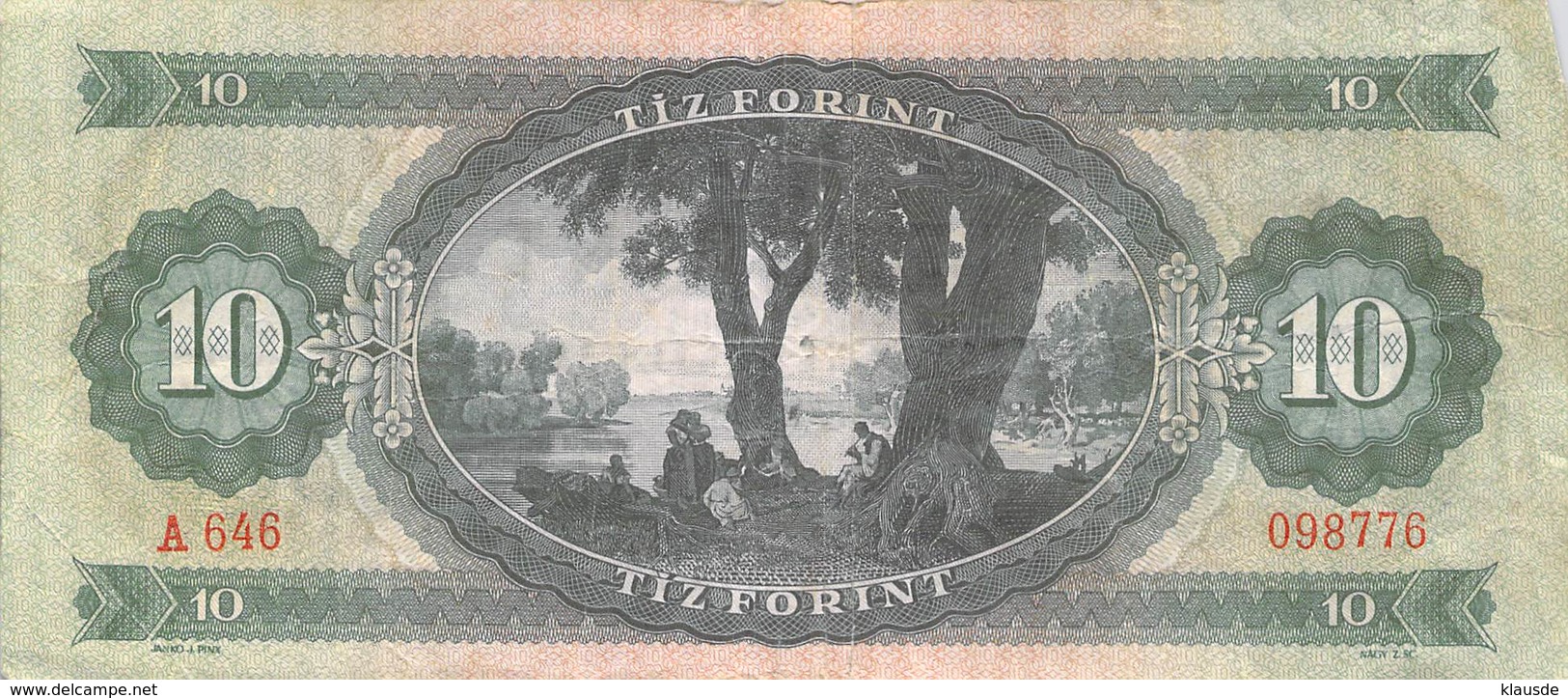 10 Forint 1969 VF/F (III) - Ungarn