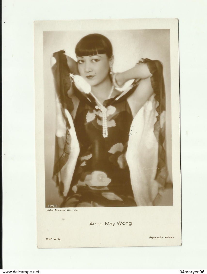 -§.Anna MAY  WONG  .* ""  Ross- Verlag.""-- - Artistes