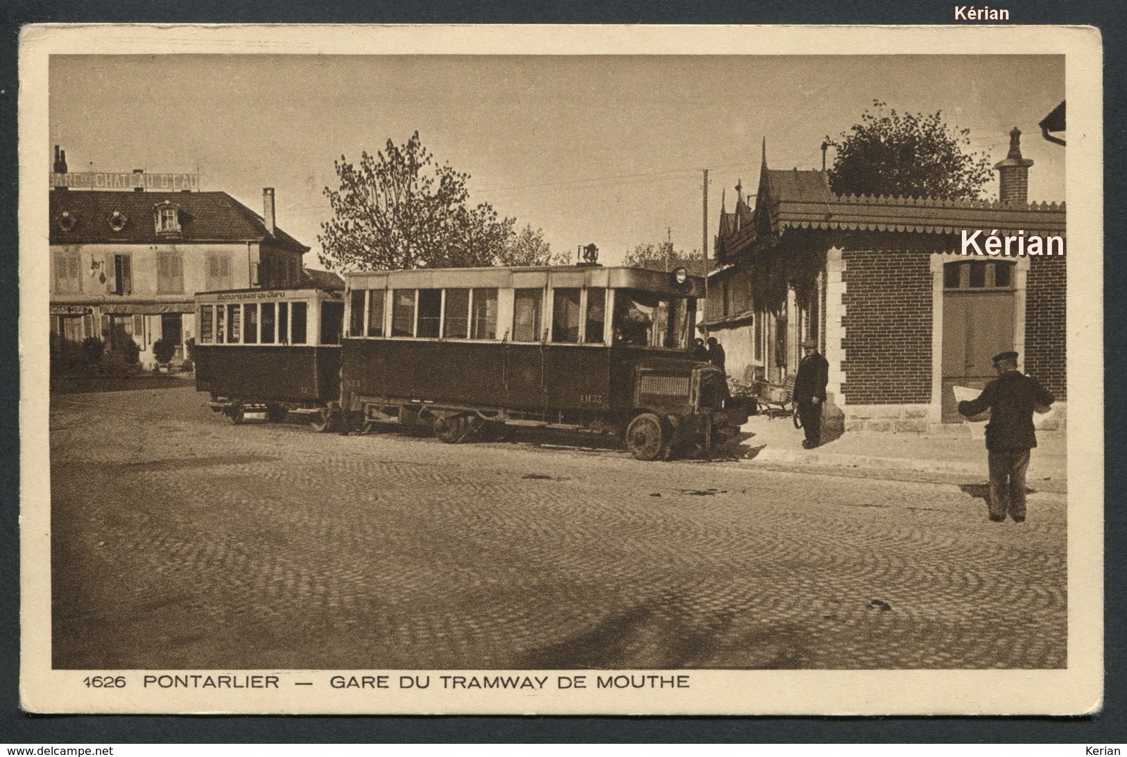 Gare Du Tramway De Mouthe - Collection Le Jura - Brun & Cie N° 1626 - Voir 2 Scans - Pontarlier