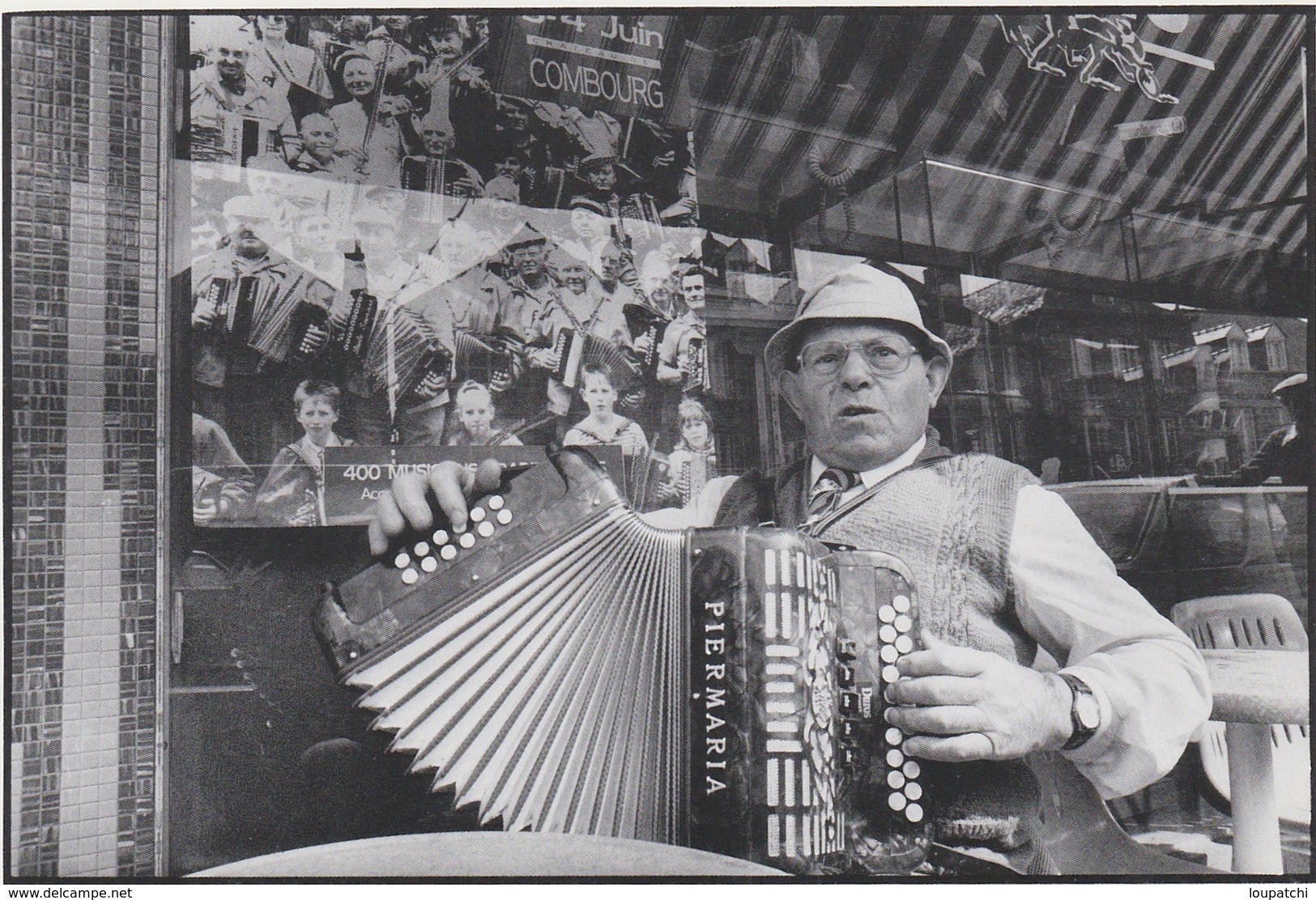 YVON KERVINIO COMBOURG Assemblee De La Boueze A La Terrasse Du PMU ( Accordeon ) - Combourg