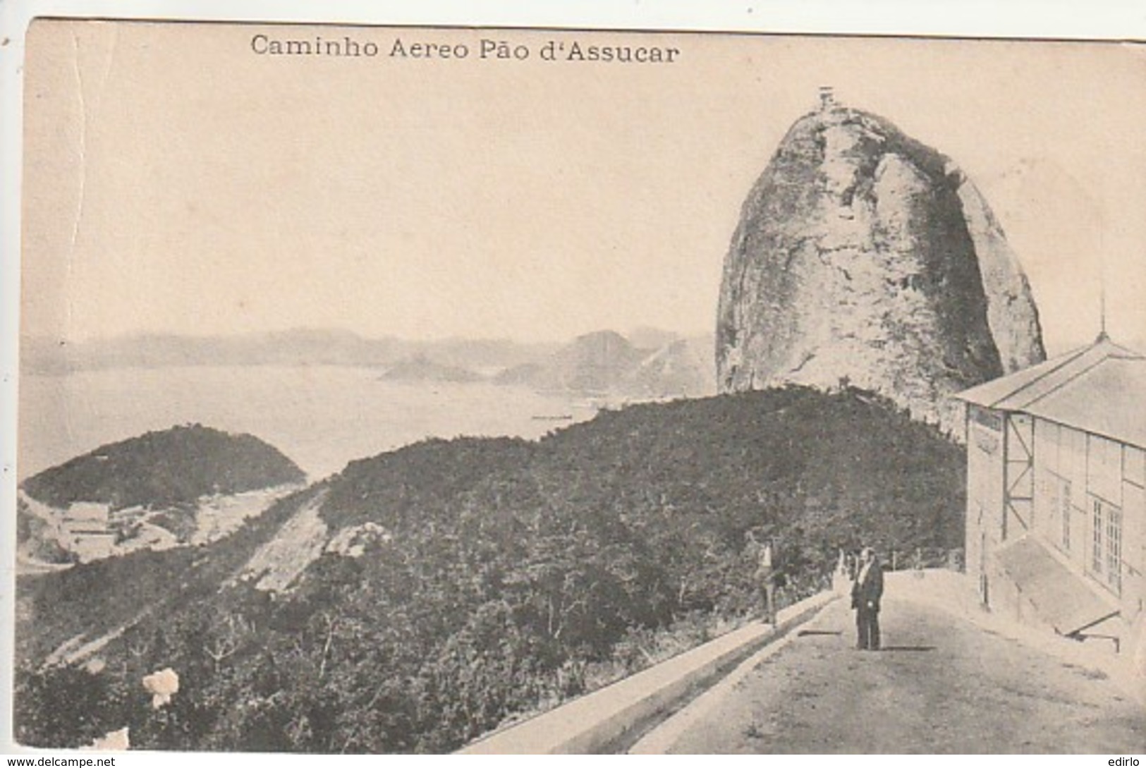 *** BRESIL  ***  RIO DE JANEIRO  Caminho Aero Pao De Assucar  Written  TTB - Rio De Janeiro