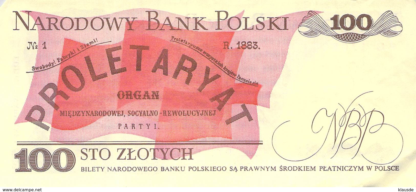 100 Zloty Polen VF/F (III) 1986 - Polen