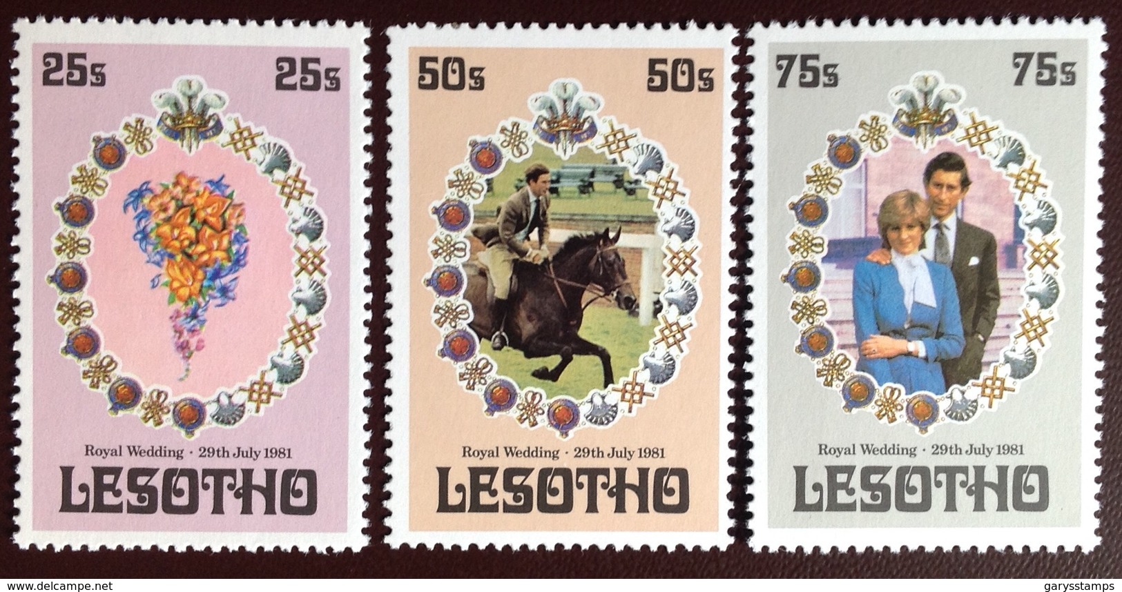 Lesotho 1981 Royal Wedding MNH - Lesotho (1966-...)