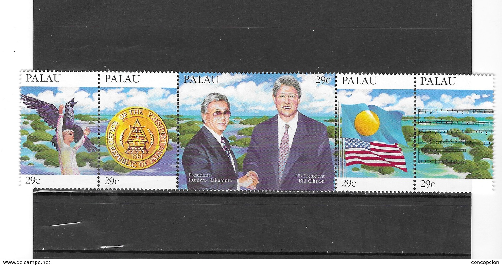 PALAU Nº 683 AL 687 - Palau