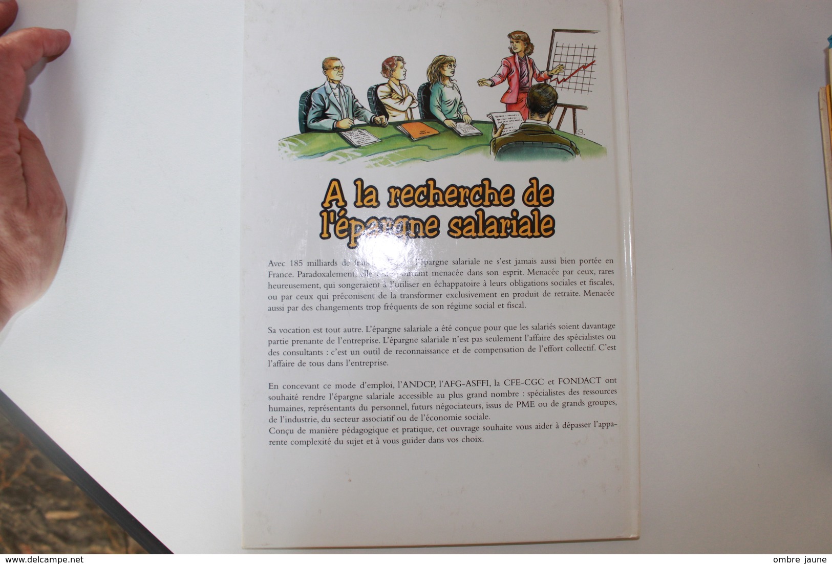 KRAEHN - STALNER  - BD Publicitaire - Disparition Autour D'un Accord D'interressement - ANDCP - CFE CGC - AFG-ASFFI - Autres & Non Classés