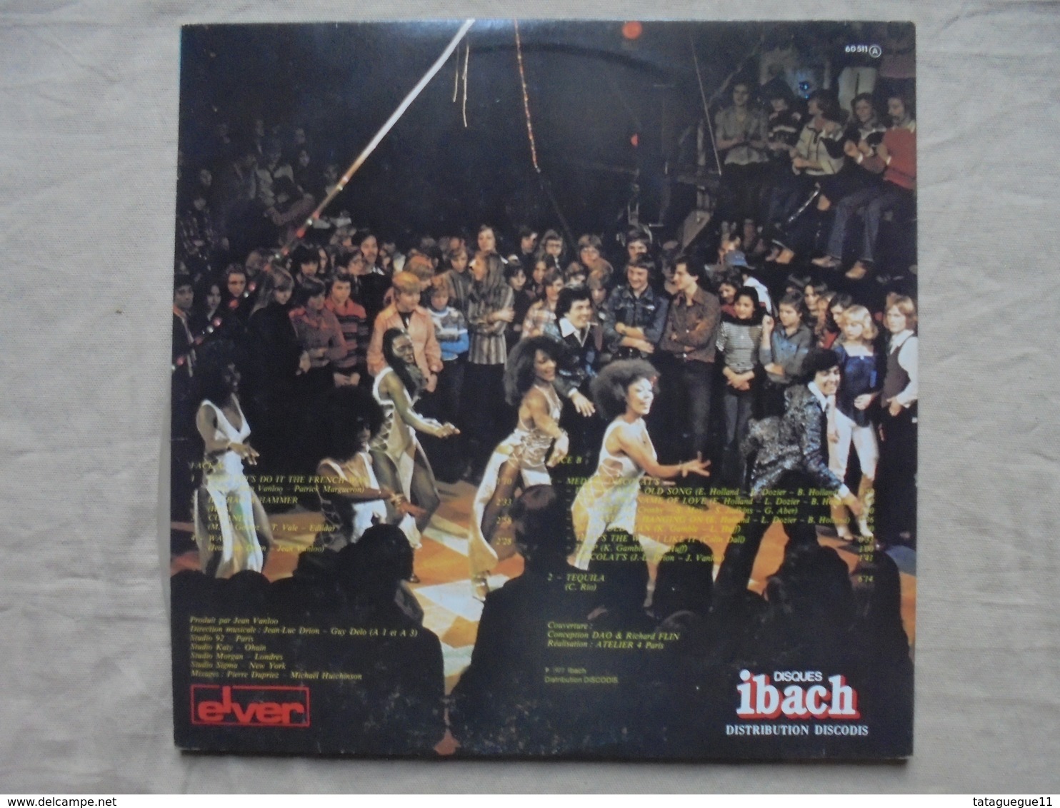 Disque Vinyle 33 T - Les Fabuleux Chocolat's Ibach 1977 - Disco, Pop