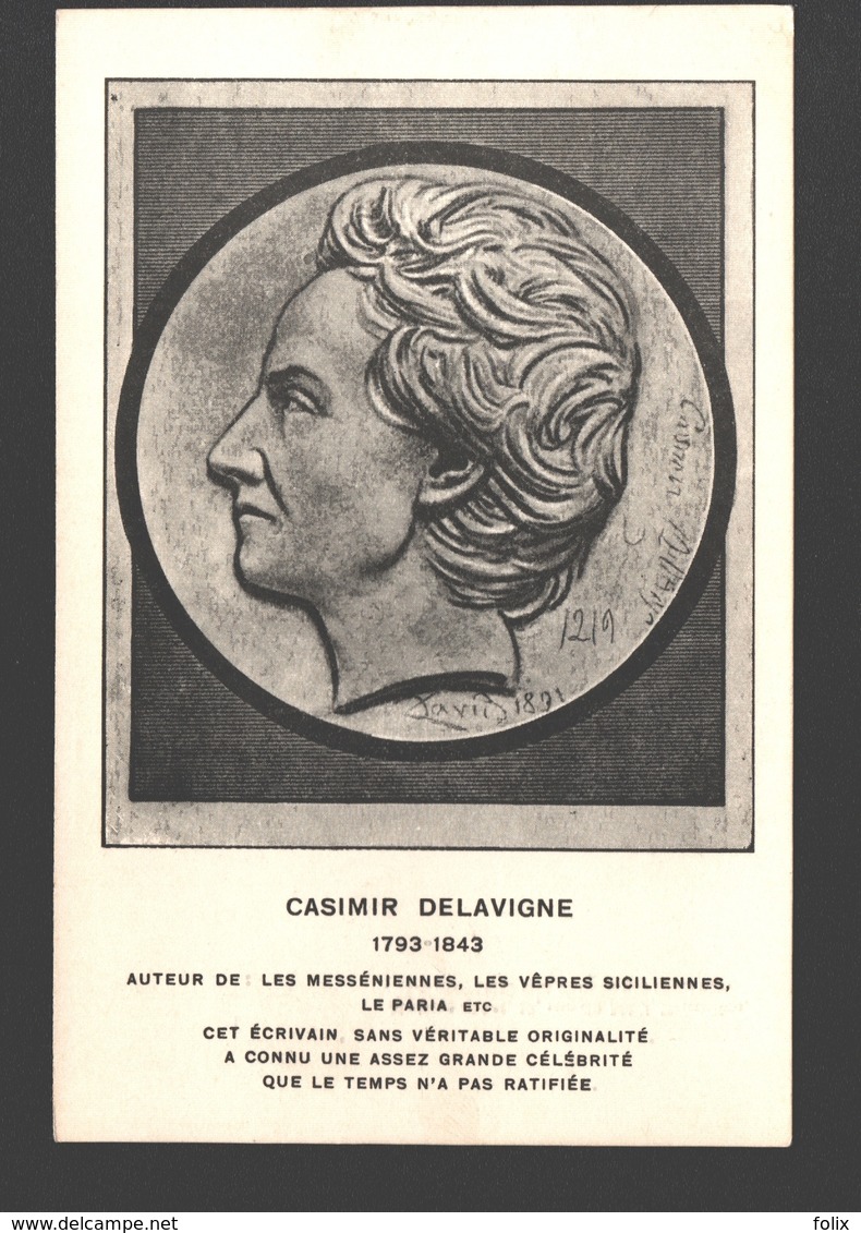 Casimir Delavigne - 1793 - 1843 - Ecrivains