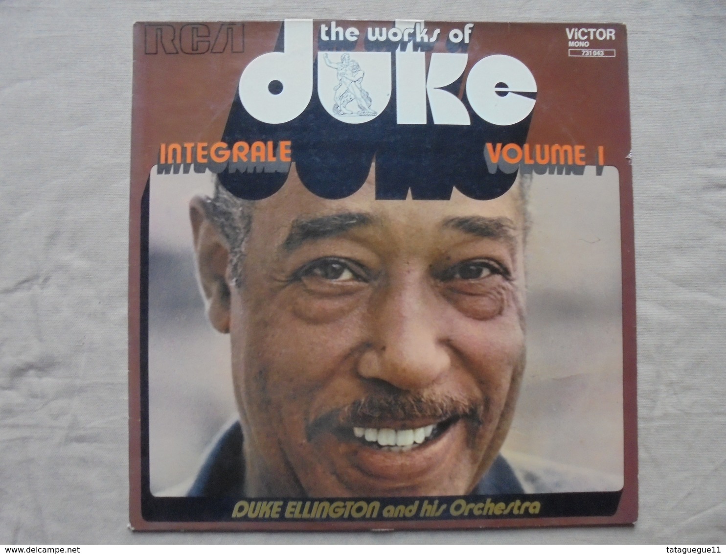 Disque Vinyle 33 T - Duke ELLINGTON And His Orchestra - Jazz