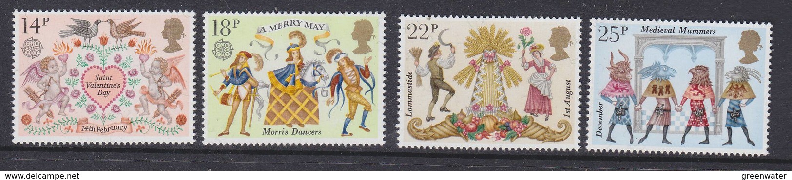 Great Britain 1981 Europa/Folklore 4v ** Mnh (42930F) - Ongebruikt