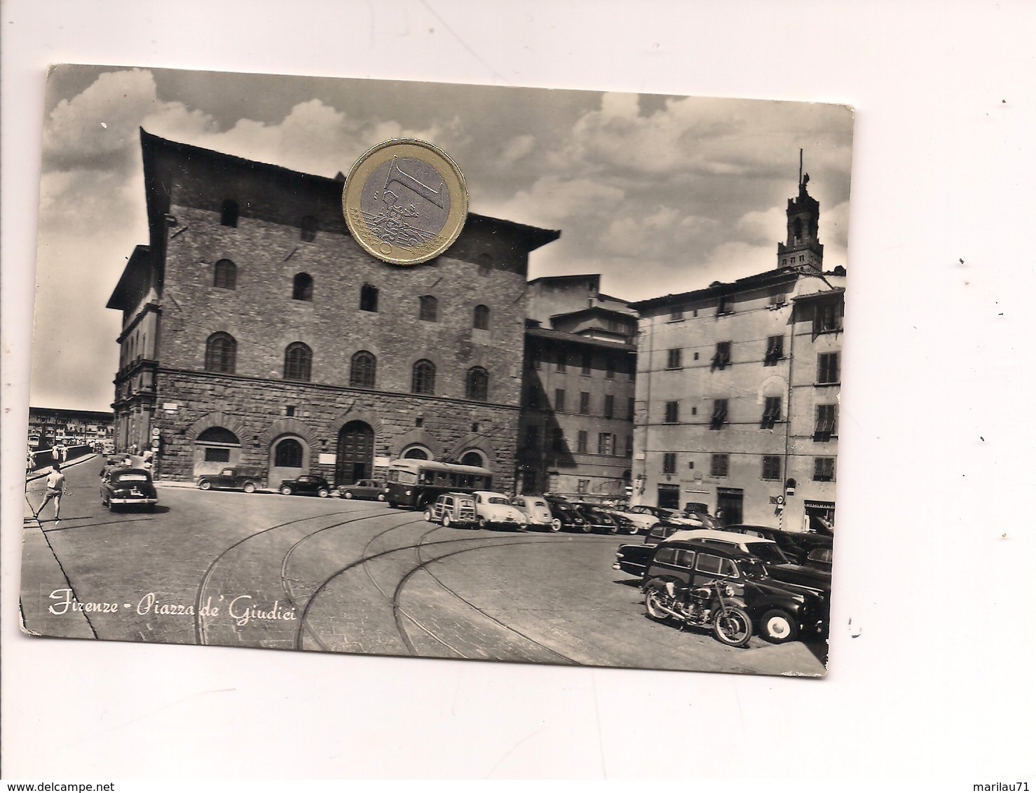 M8848 Toscana FIRENZE AUTO EPOCA 1964 Viaggiata - Firenze