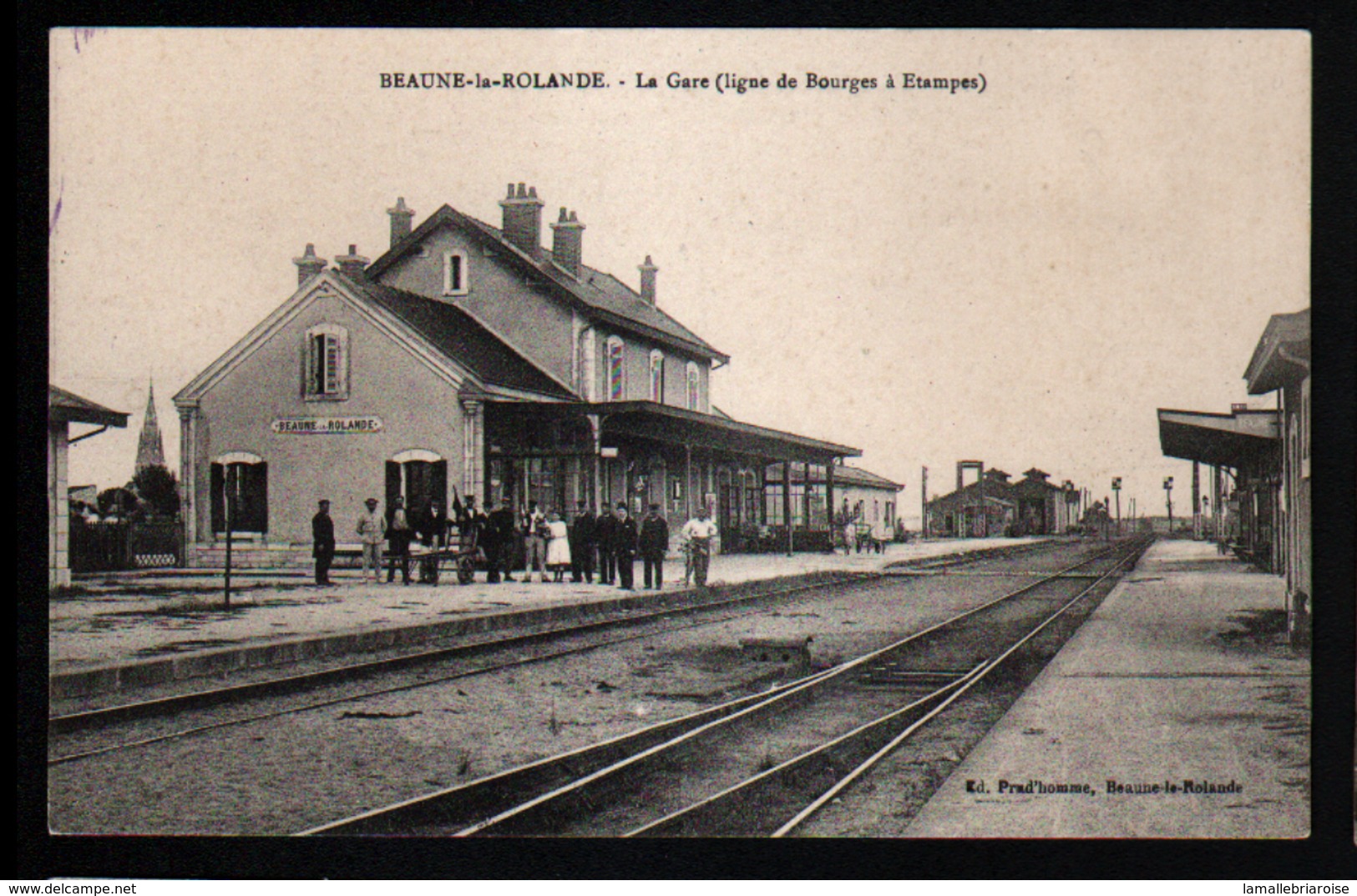 45, Beaune La Rolande, La Gare ( Ligne De Bourges à Etampes) - Beaune-la-Rolande