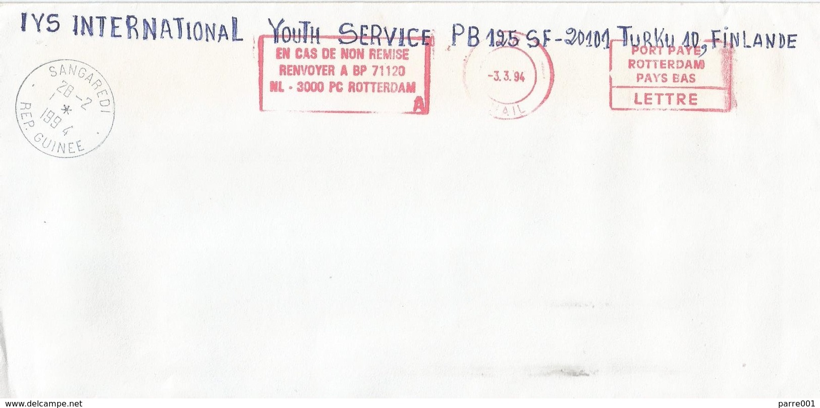 Guinee Guinea 1994 Sangaride Red Cross Expo Sevilla Columbus Discovery America Cover - 1992 – Sevilla (Spanje)