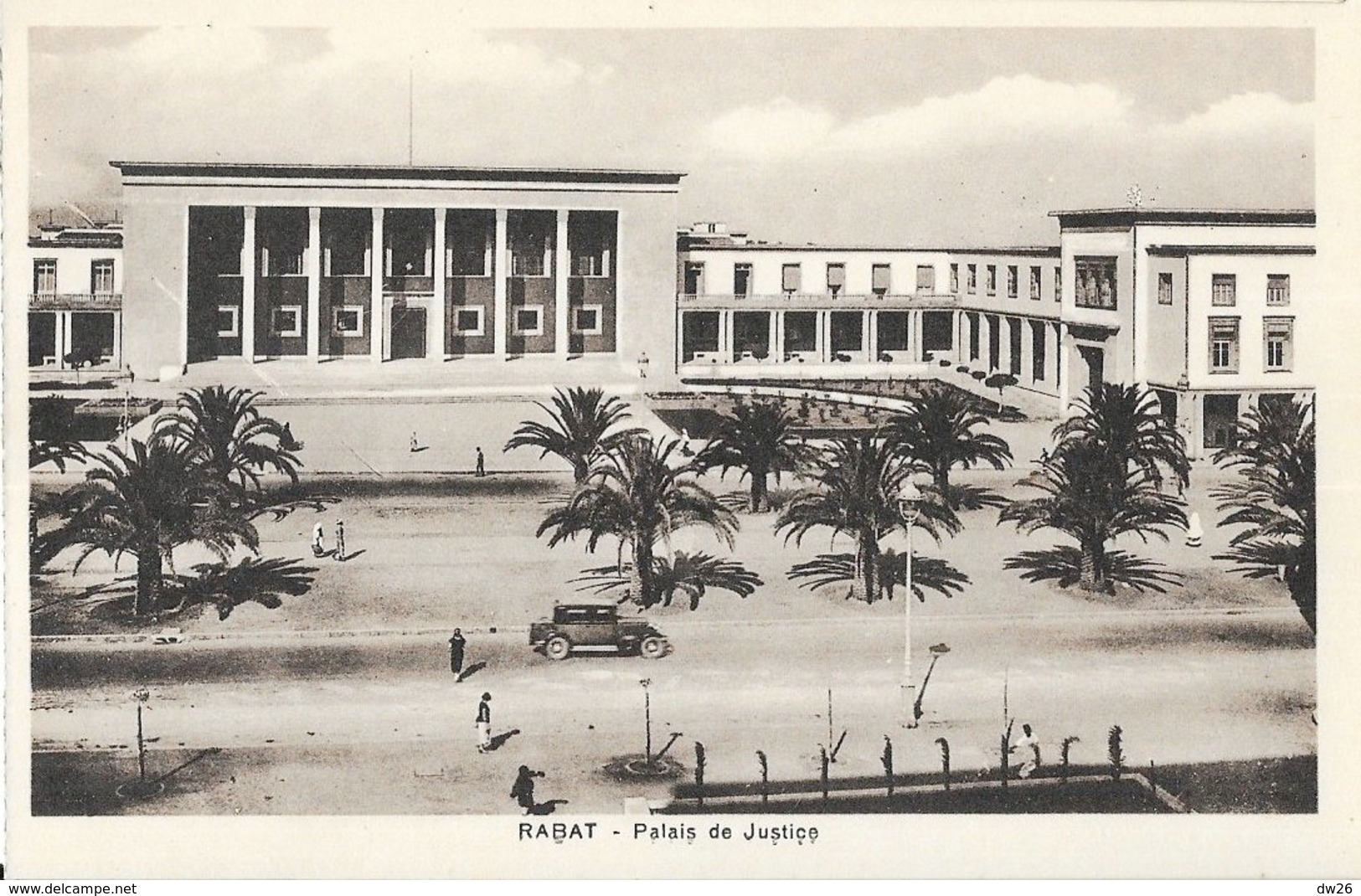 Rabat - Palais De Justice - Edition L.M. Casablanca - Carte Non Circulée - Casablanca