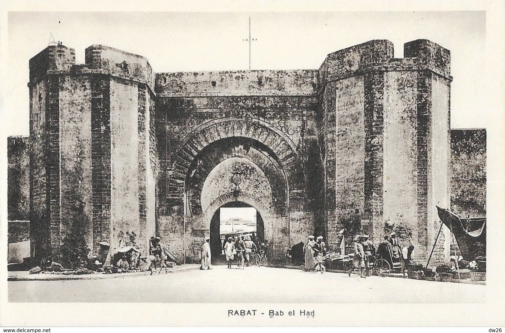 Rabat - Bab El Had (porte) - Edition L.M. Casablanca - Carte Non Circulée - Rabat