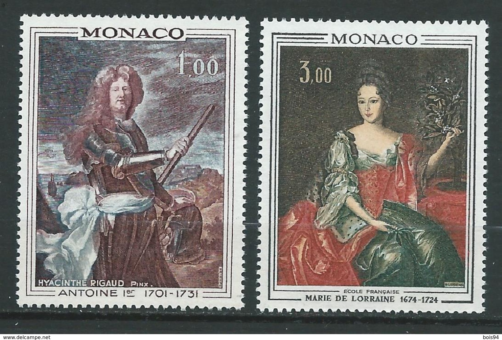 MONACO 1972 . N°s 874 Et 875 . Neufs  ** (MNH) - Neufs