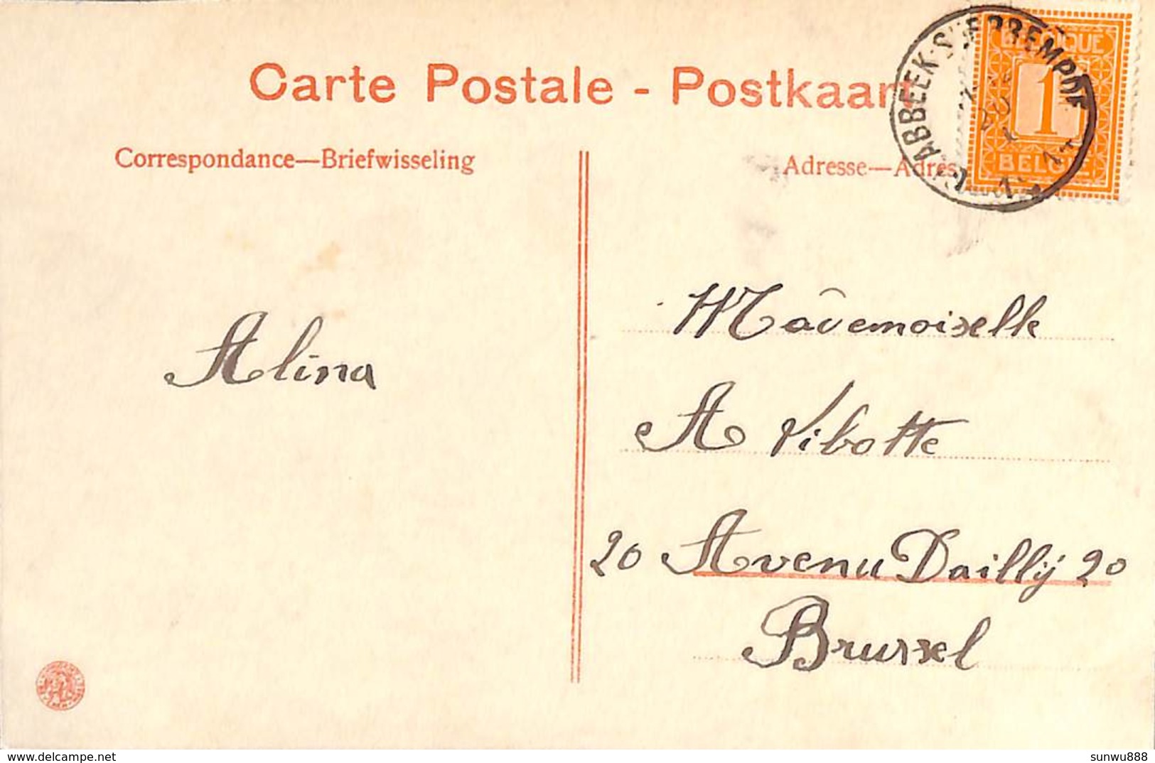 Wever-Glabbeek - L'Eglise (Edit. Swinnen-Arnauts, 1920) - Glabbeek-Zuurbemde