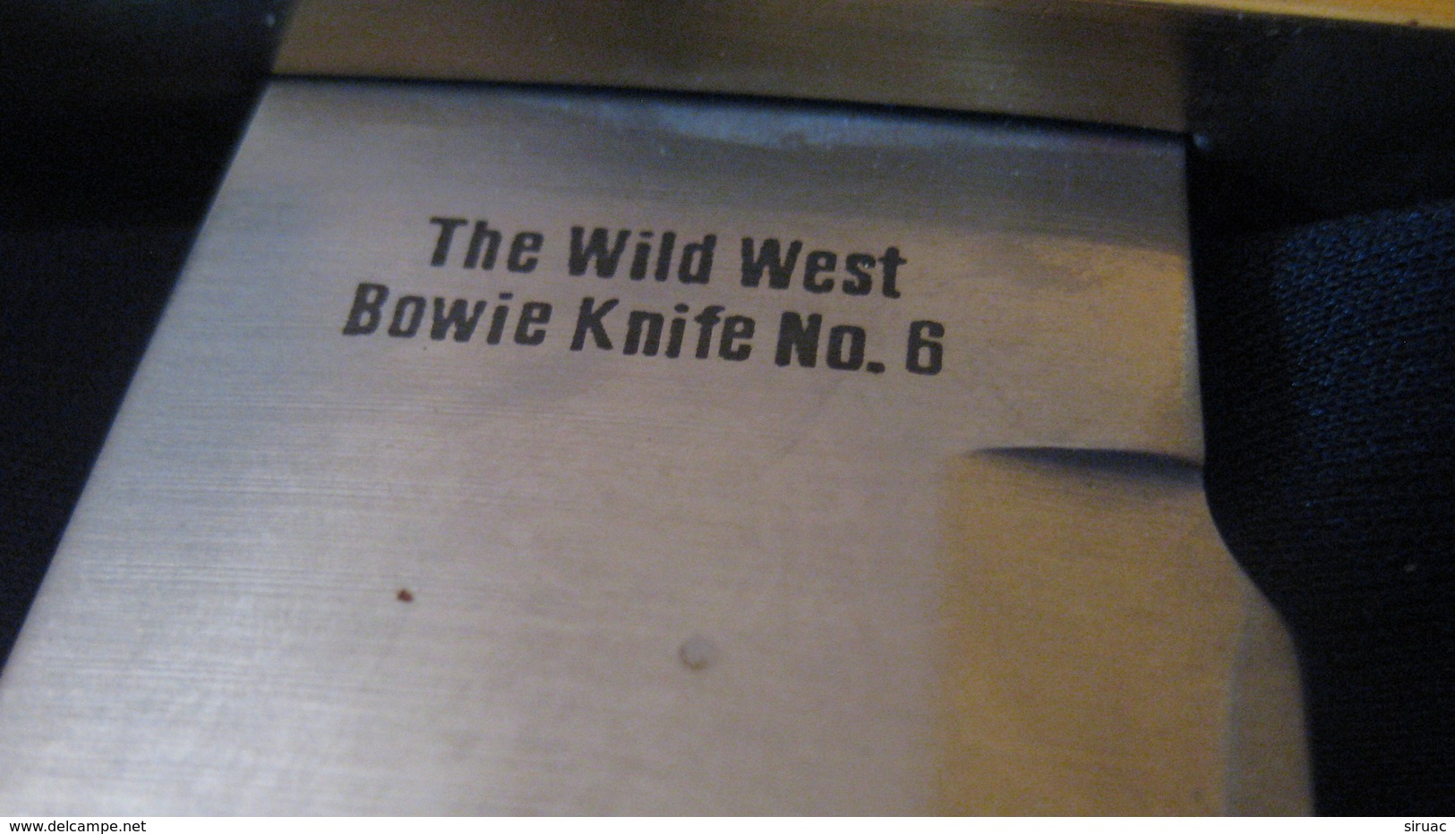 COUTEAU POIGNARD DE CHASSE BOWIE JIM BRIDGER N0. 6 THE WILD WEST - Armes Blanches