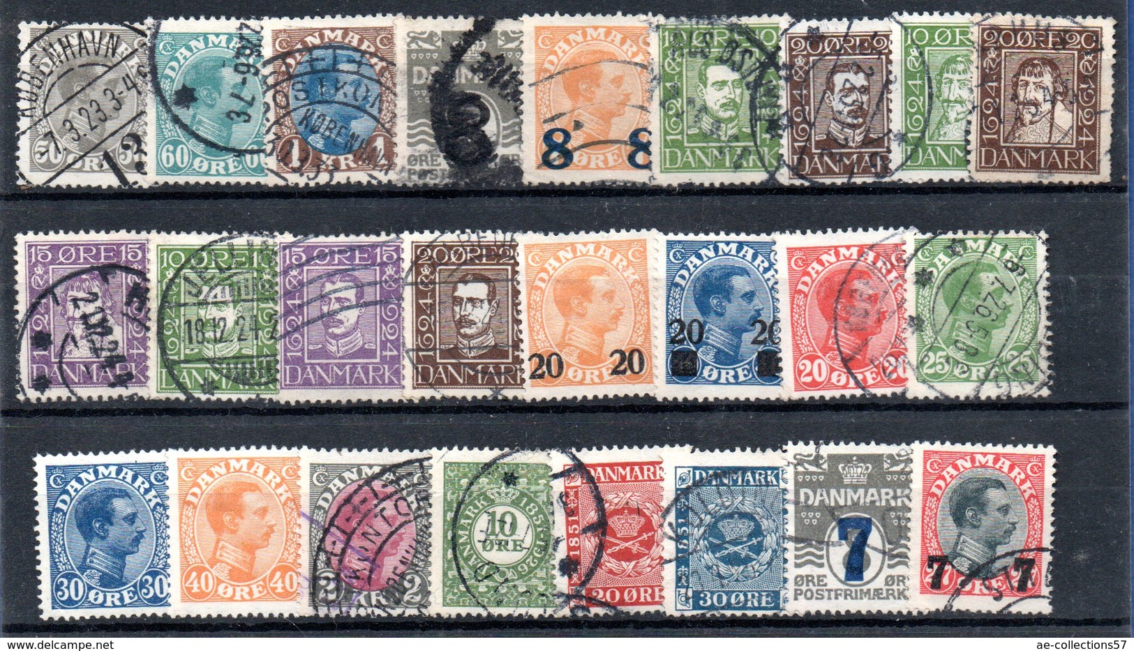 Danemark / Lot De Timbres / Etats Divers - Lotes & Colecciones