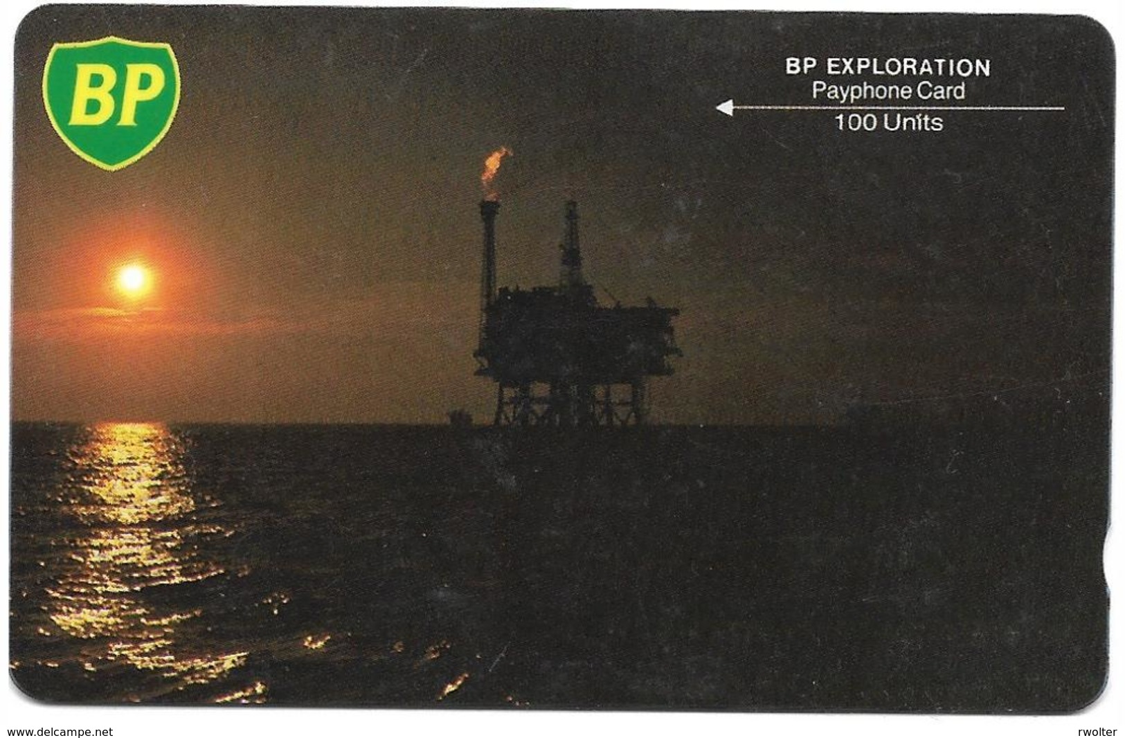 @+ Carte Plateforme BP - 100U - Code 1BPEA... - [ 2] Oil Drilling Rig