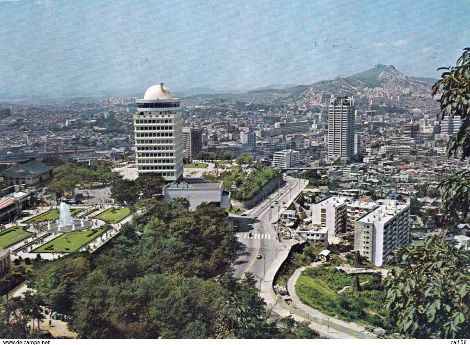 1 AK Südkorea South Korea * Blick Auf Die Hauptstadt Seoul - Luftbildaufnahme * - Korea (Süd)