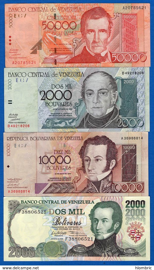 Venezuela  9  Billets - Venezuela