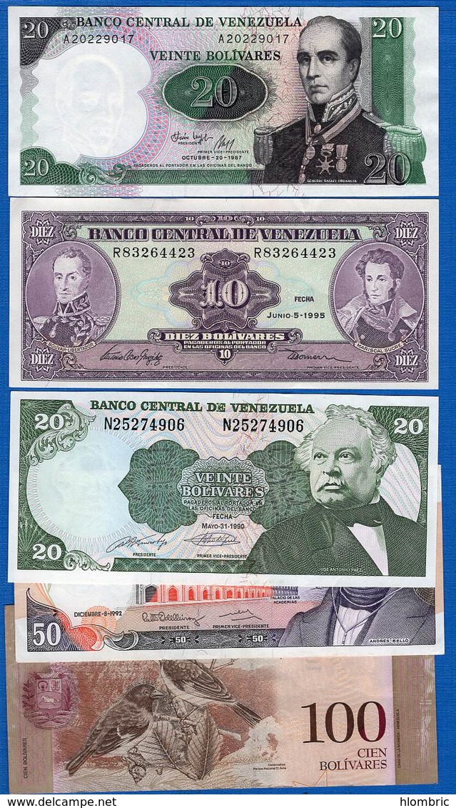 Venezuela  9  Billets - Venezuela