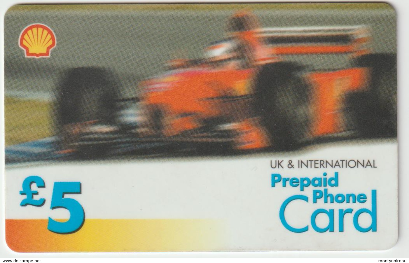 Télécarte Prépayée  Formule 1 Ferrari - Unknown Origin