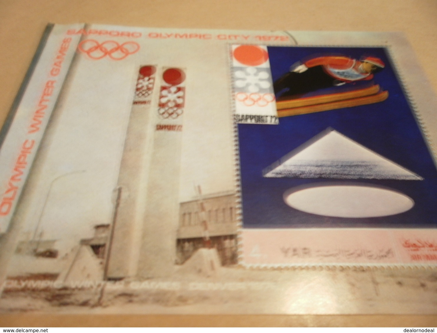 Yemen Perf Miniature Sheet Olympics 1972 - Yemen