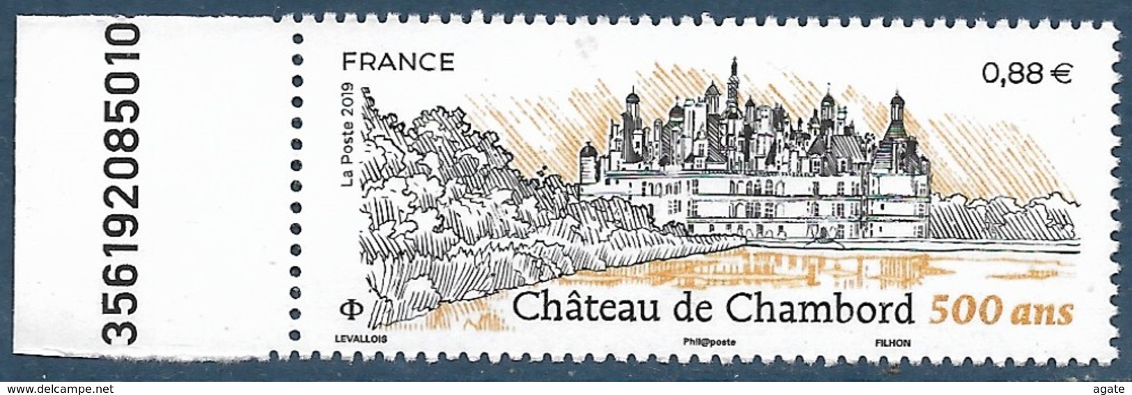 Chäteau De Chambord - 500 Ans BDF (2019) Neuf** - Neufs