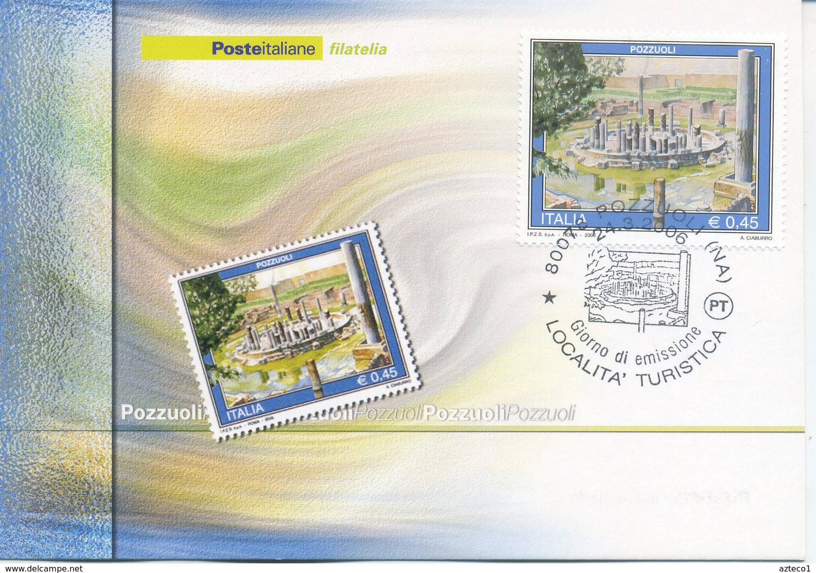 ITALIA - FDC MAXIMUM CARD 2006 - TURISMO POZZUOLI - ANNULLO SPECIALE - Cartoline Maximum