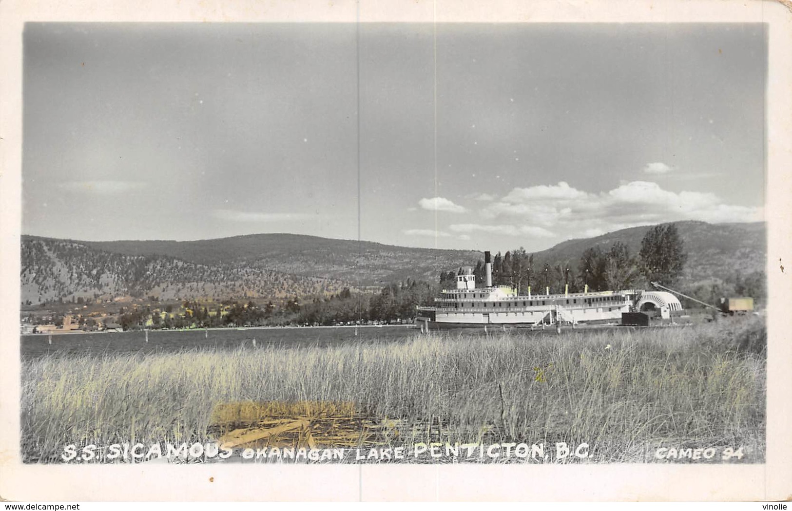 PIE-FO -19-6000 :  S.S. SICAMOUS OKANAGAN LAKE. PENTICTON. B.C. - Penticton