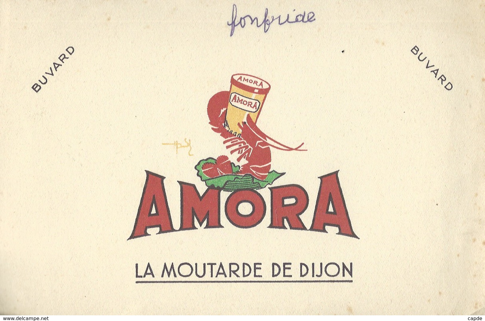 Amora, La Moutarde De Dijon. - A