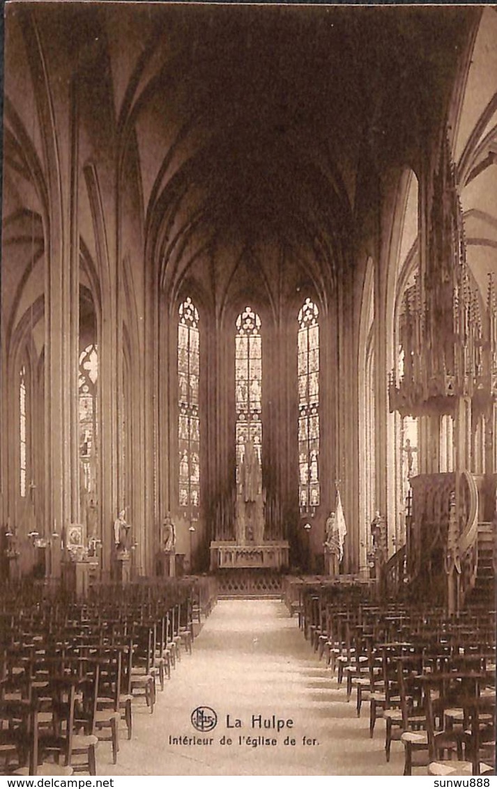 La Hulpe - Intérieur De L'église De Fer (Edit. Vve G. Batardy, 1911) - La Hulpe
