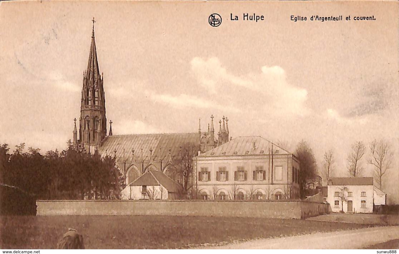 La Hulpe - Eglise D'Argenteuil Et Couvent (Edit. Vve G. Batardy, 1911) - La Hulpe