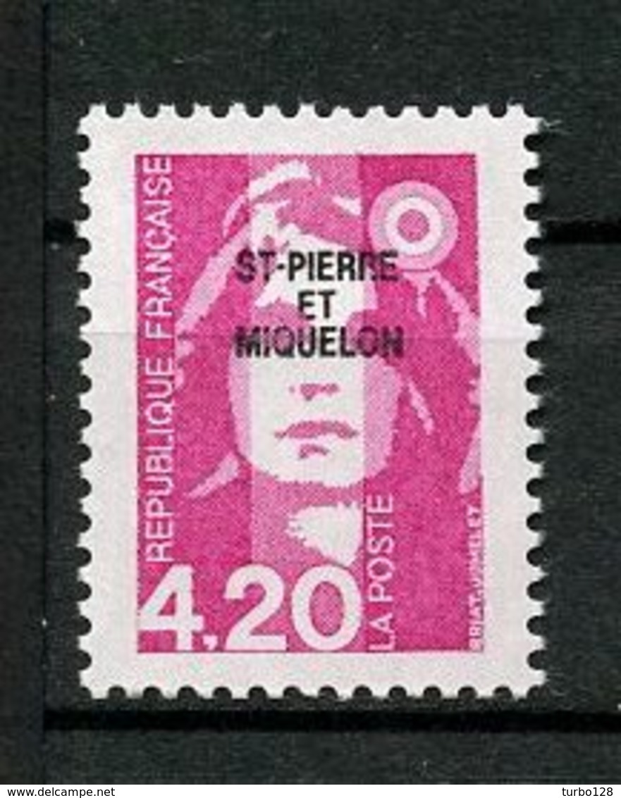 SPM MIQUELON 1993  N° 572 ** Neuf  MNH Superbe C 2.40 &€ Marianne Du Bicentenaire - Nuevos