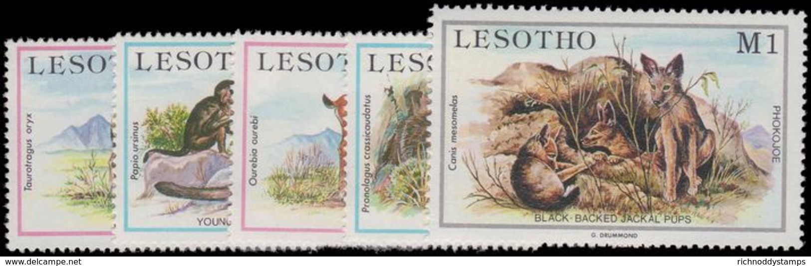 Lesotho 1984 Baby Animals Unmounted Mint. - Lesotho (1966-...)